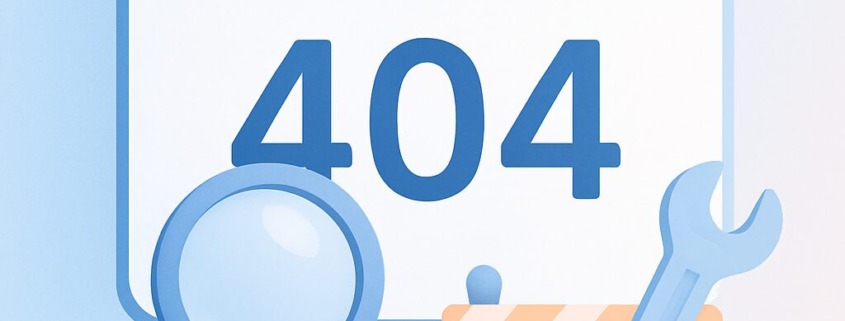 Foutcode 404 oplossen