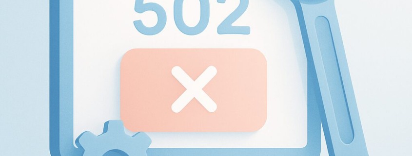 Foutcode 502 oplossen