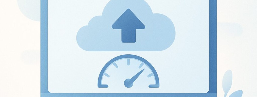 Upload­snelheid te laag