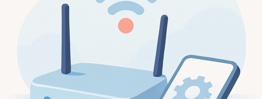 wifi router instellen